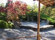 Ein Zen-Garten.