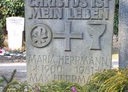 Der christliche Friedhof ist ein Ort der Trauer.