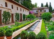 Gartenhof in der Alhambra. © Scirocco340 - Fotolia.com