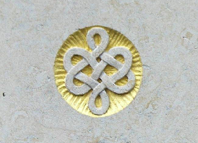 Knoten Symbol ) Gordischer Knoten, Lemniskate Bedeutung