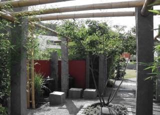 Gartengestaltung mit Bambus