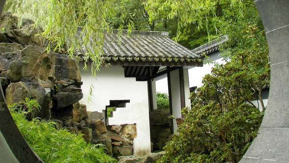 Dachziegel Chinesischer Garten
