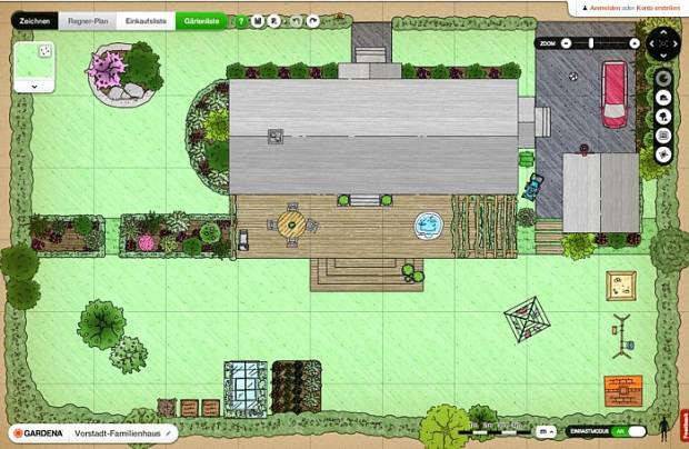 Online-Gartenplaner