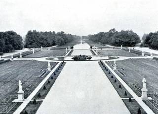 Nymphenburg, Geometrischer Garten.
