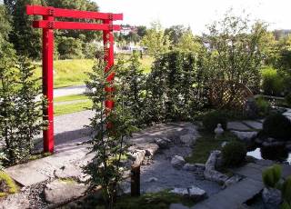 kleiner japanischer Garten
