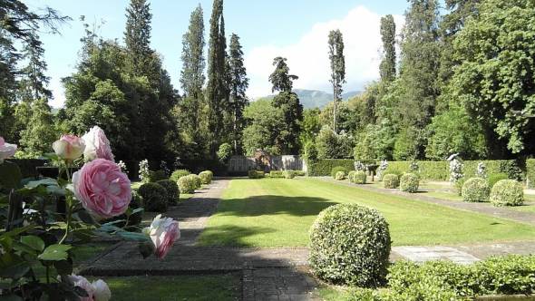 Toskana Villa Garten