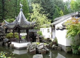 Chinesischer Gartenpavillon