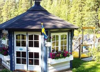 schwedischer Gartenpavillon, Grillhütte