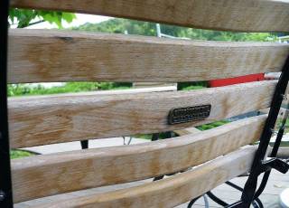 Gartenstuhl aus Holz