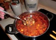 Rumford Suppe mit Erbsen und Bohnen
